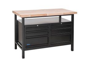 Dílenský stůl P 1200 SS Black Line